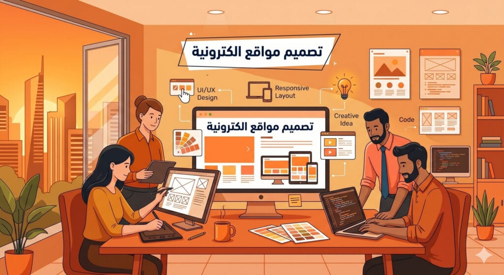 تصميم المواقع الإلكترونية