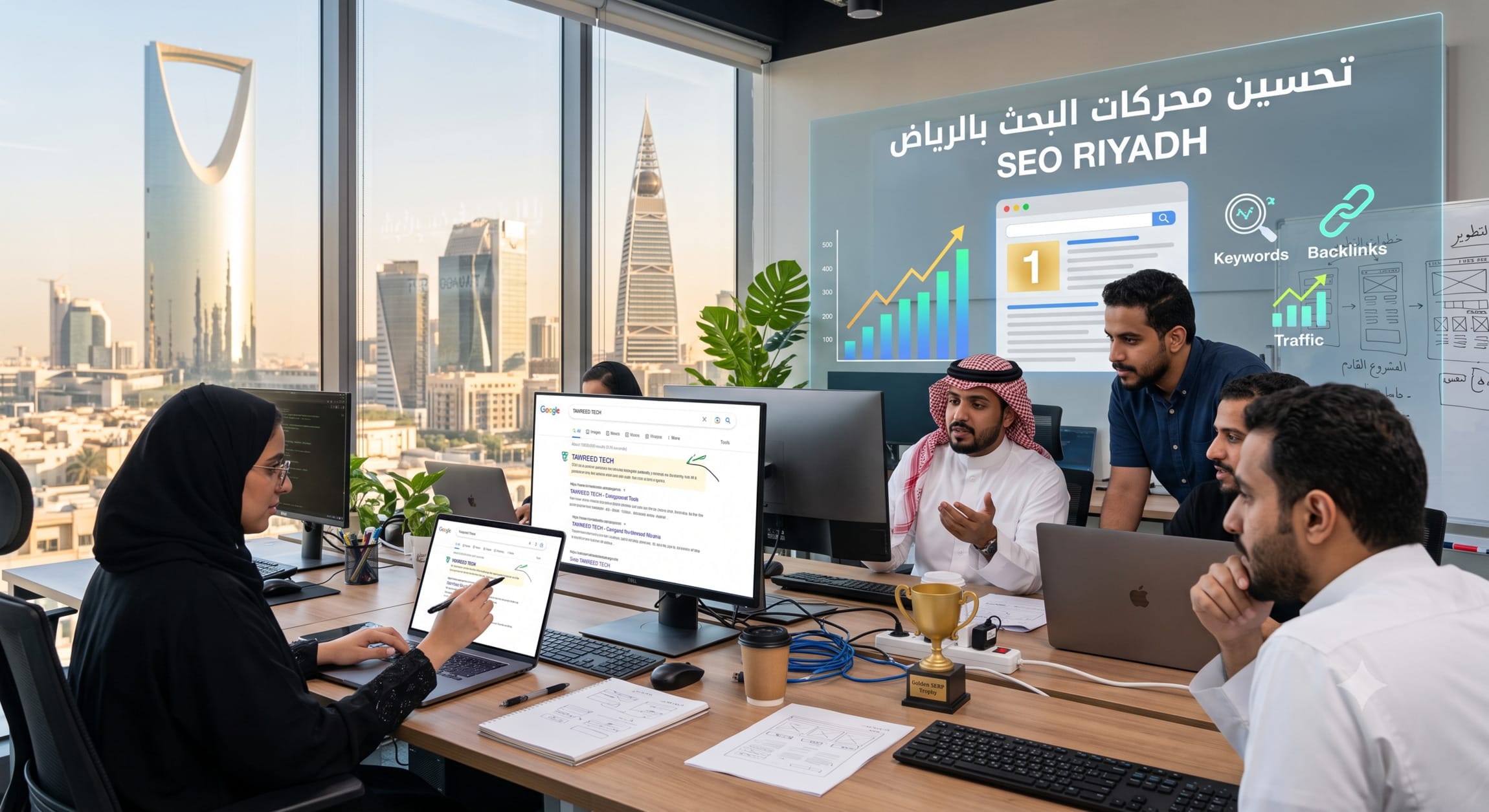 تحسين محركات البحث بالرياض