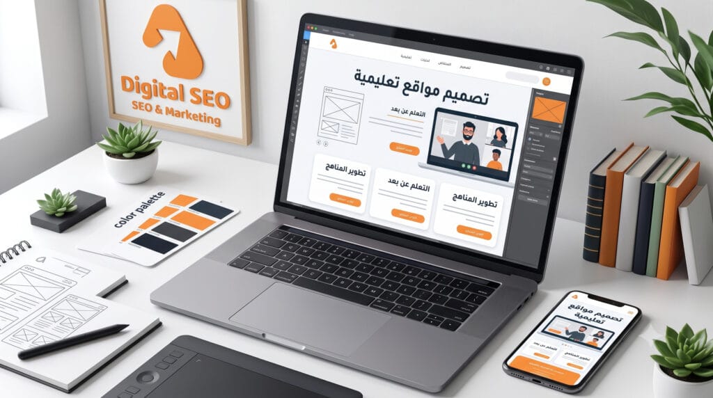 تصميم مواقع تعليمية