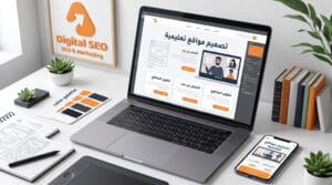 تصميم مواقع تعليمية