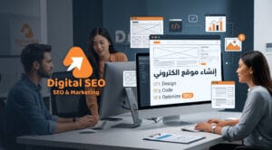 أنشاء موقع الكتروني